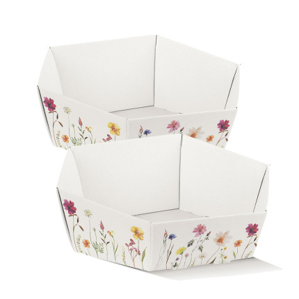 Vassoio esagono Spring flowers