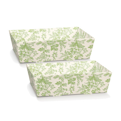 Vassoio conico Toile verde