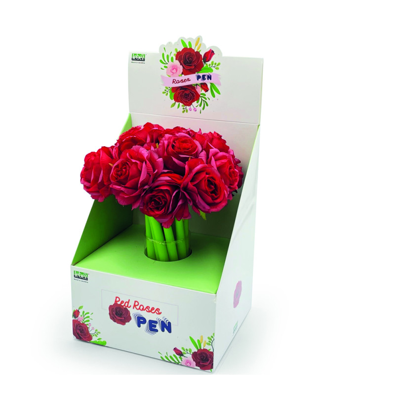 Penna rosa color rossa