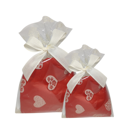 Buste regalo in polipropilene Dolcecuore (50 pezzi)