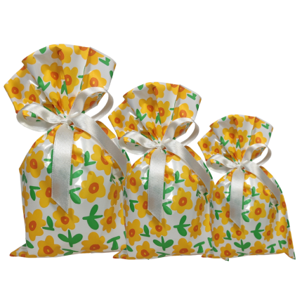 Buste regalo in polipropilene Daisy (25 pezzi)