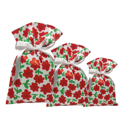 Buste regalo in polipropilene Daisy (25 pezzi)