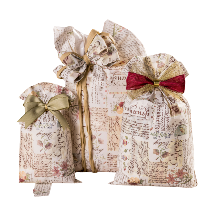 Buste regalo in polipropilene Newspaper (50 pezzi)