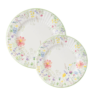 Piatti in carta Il giardino