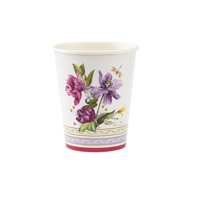Bicchieri in carta con cover Blossom