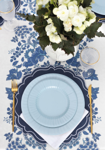 Piatti in carta Fiordaliso in confezione da 8 pezzi Piatti in carta Fiordaliso in confezione da 8 pezzi