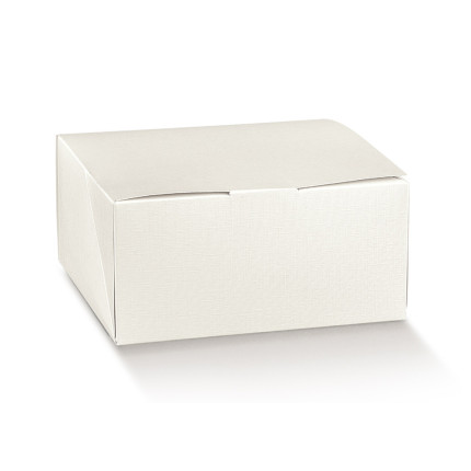 Scatola Pratica in fibra bianco Scatola Pratica in fibra bianco