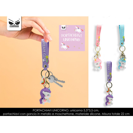Portachiavi con unicorno Portachiavi con unicorno
