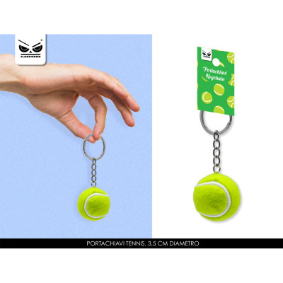 Portachiavi pallina da tennis