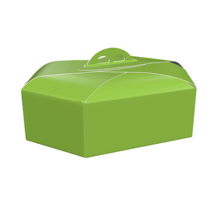 Scatola Esagonale Verde Acido Porta Colomba 1KG