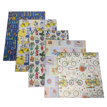 Foglio carta regalo Fantasia