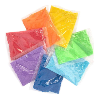 Sabbia fine colorata (1 kg)Incartare