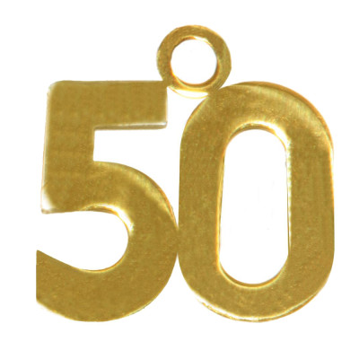 Ciondolo per 50° oro