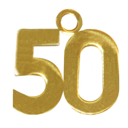 Ciondolo per 50° oro Ciondolo per 50° oro