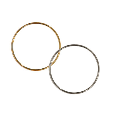 Anello in metallo per confetti (12 pezzi) 2