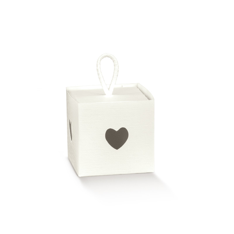 Cubotto cuore portaconfetti