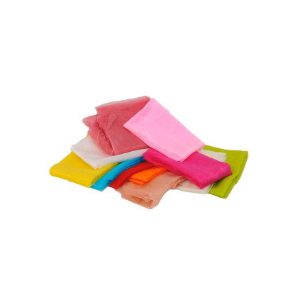 Telo in organza, disponibili in più colori Telo in organza, disponibili in più colori