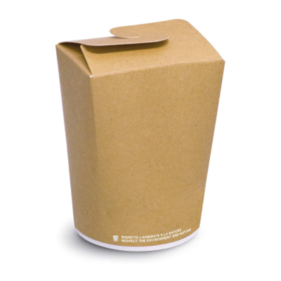 Contenitore Food Cup in cartoncino compostabile