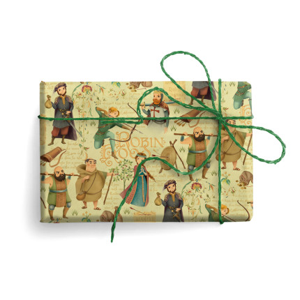 Fogli in carta regalo Robin Wood