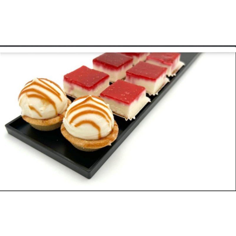Vassoio pasticceria, disponibile in più formati, bianco e nero.