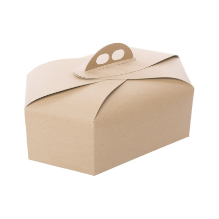 Scatola esagonale avana porta colomba 750GR