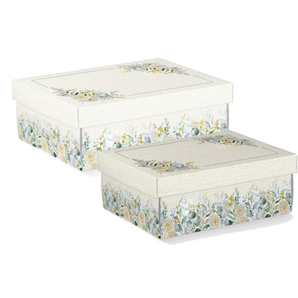 Scatola regalo con coperchio Botanic Scatola regalo con coperchio Botanic