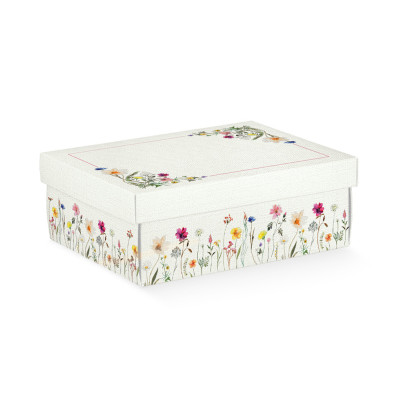 Scatola con coperchio Spring Flowers 2