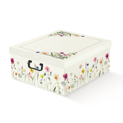 Scatola Armadio con maniglie Spring Flowers