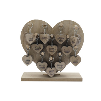 Portachiavi cuore friends Portachiavi cuore friends