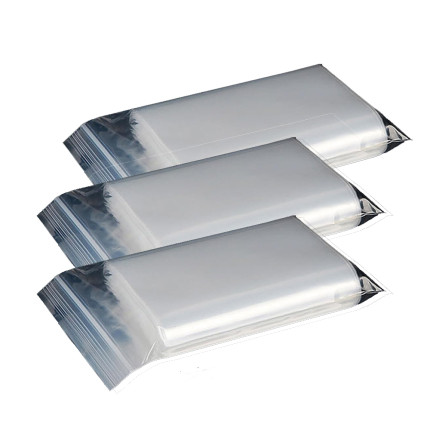 Sacchetti in politene con zip (50 pezzi)Incartare