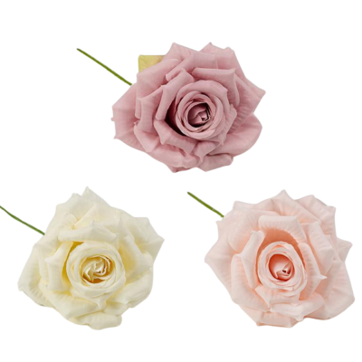 Rosa in tessuto