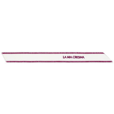 Fascia decorativa La mia Cresima bordeaux