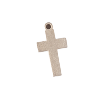 Ciondolo croce in legno (10 pezzi)