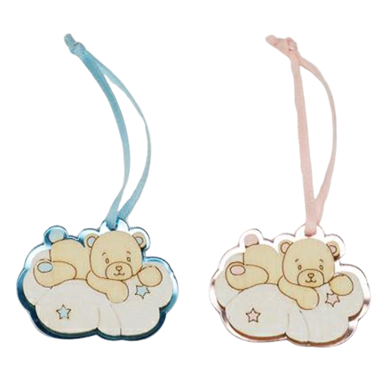 Pendente orsetto su nuvoletta Pendente orsetto su nuvoletta