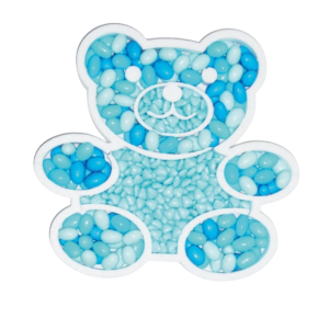 Portaconfetti orsetto in polistirolo Portaconfetti orsetto in polistirolo