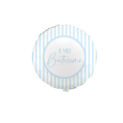 Pallone Il mio Battesimo  azzurro