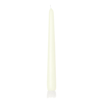 Candela conica avorio