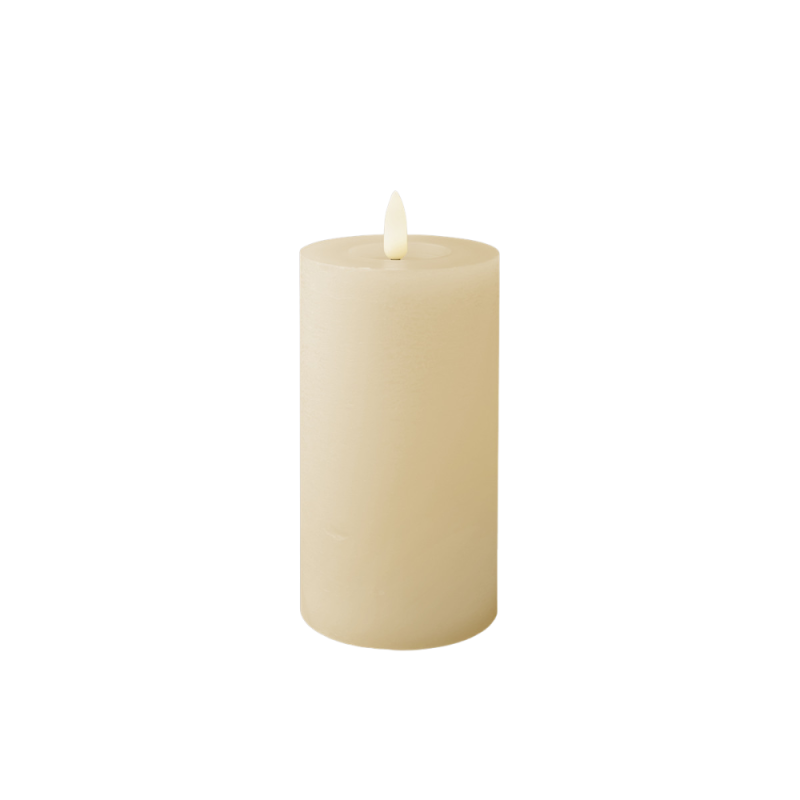 Candele led decorative crema