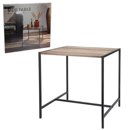 Tavolino in legno 49x49cm