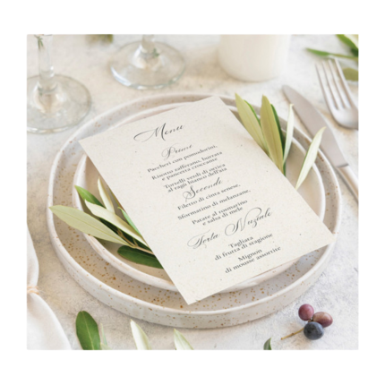 Cartoncino rettangolare color betulla 15x21cm