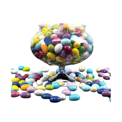 Vaso contenitore portaconfetti trasparenti