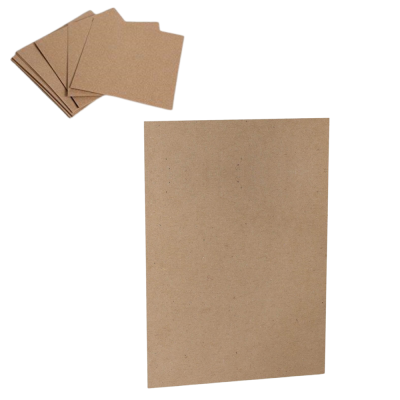 Cartoncini kraft avana (50 pezzi)