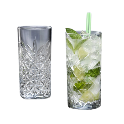 Bicchieri Long Drink Old Fashion (4 pezzi)