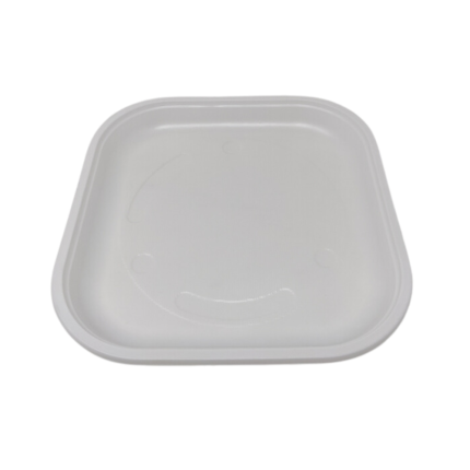 Piatti quadrati in plastica riutilizzabili (50 pezzi) Piatti quadrati in plastica riutilizzabili (50 pezzi)