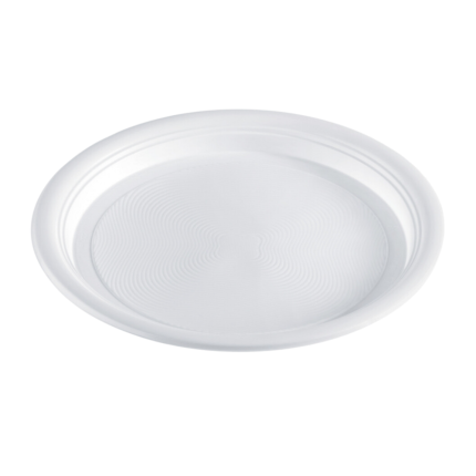 Piatti piani in plastica riutilizzabili (50 pezzi) Piatti piani in plastica riutilizzabili (50 pezzi)