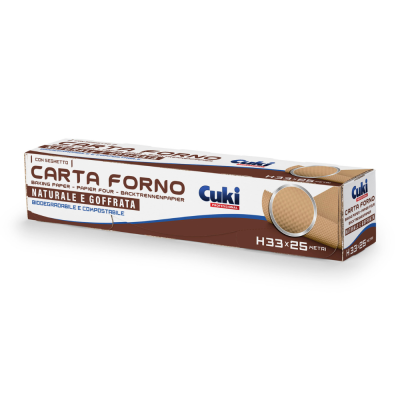 Carta da forno naturale goffrata