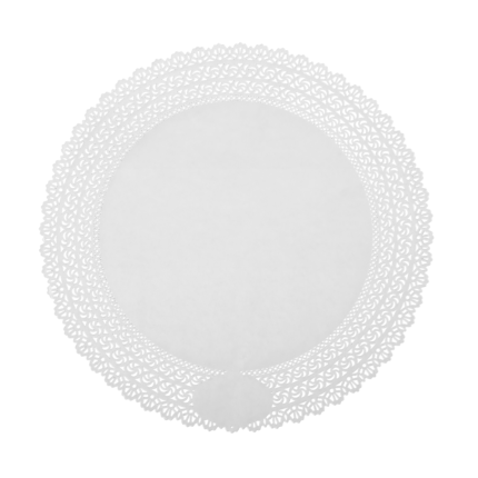 Carte pizzo tonde (500 pezzi)