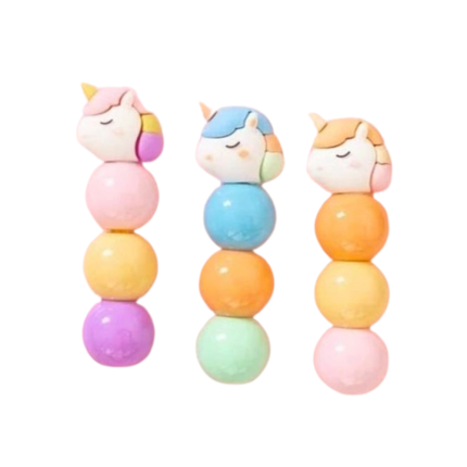 Evidenziatore 3 colori unicorno Evidenziatore 3 colori unicorno