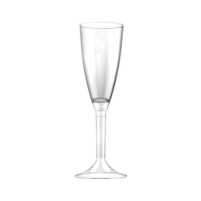 Flutes in plastica riutilizzabili 120cc (10 pezzi)