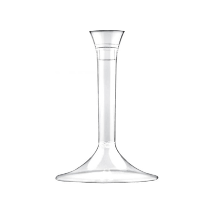 Gambi in plastica trasparenti per flutes (20 pezzi)